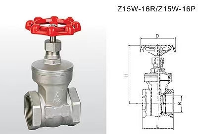 Z15W-16P不锈钢闸阀