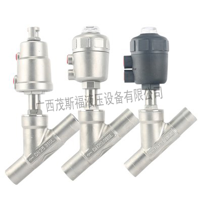 304焊接气动角座阀
