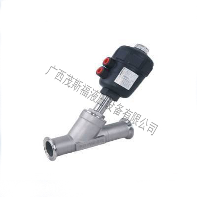 304快装气动角座阀
