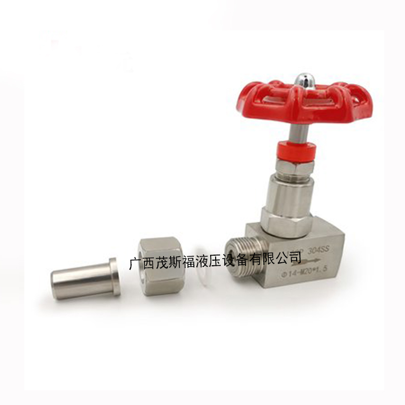 不锈钢内外丝压力表针型阀J21W-160P